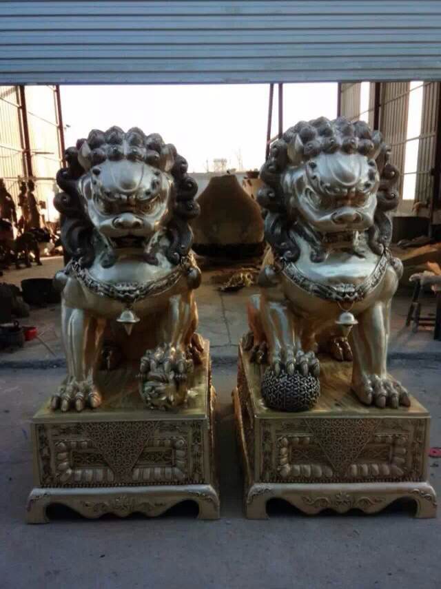 铜铸铜雕塑